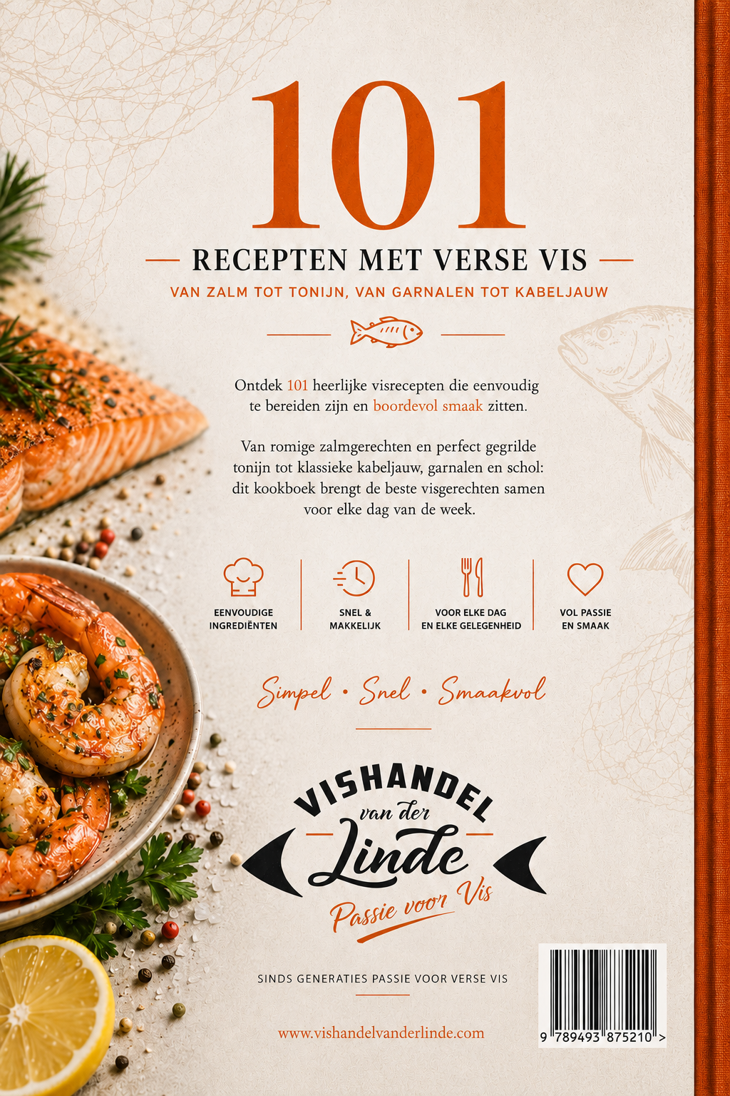 Vishandel van der Linde — 101 recepten met verse vis