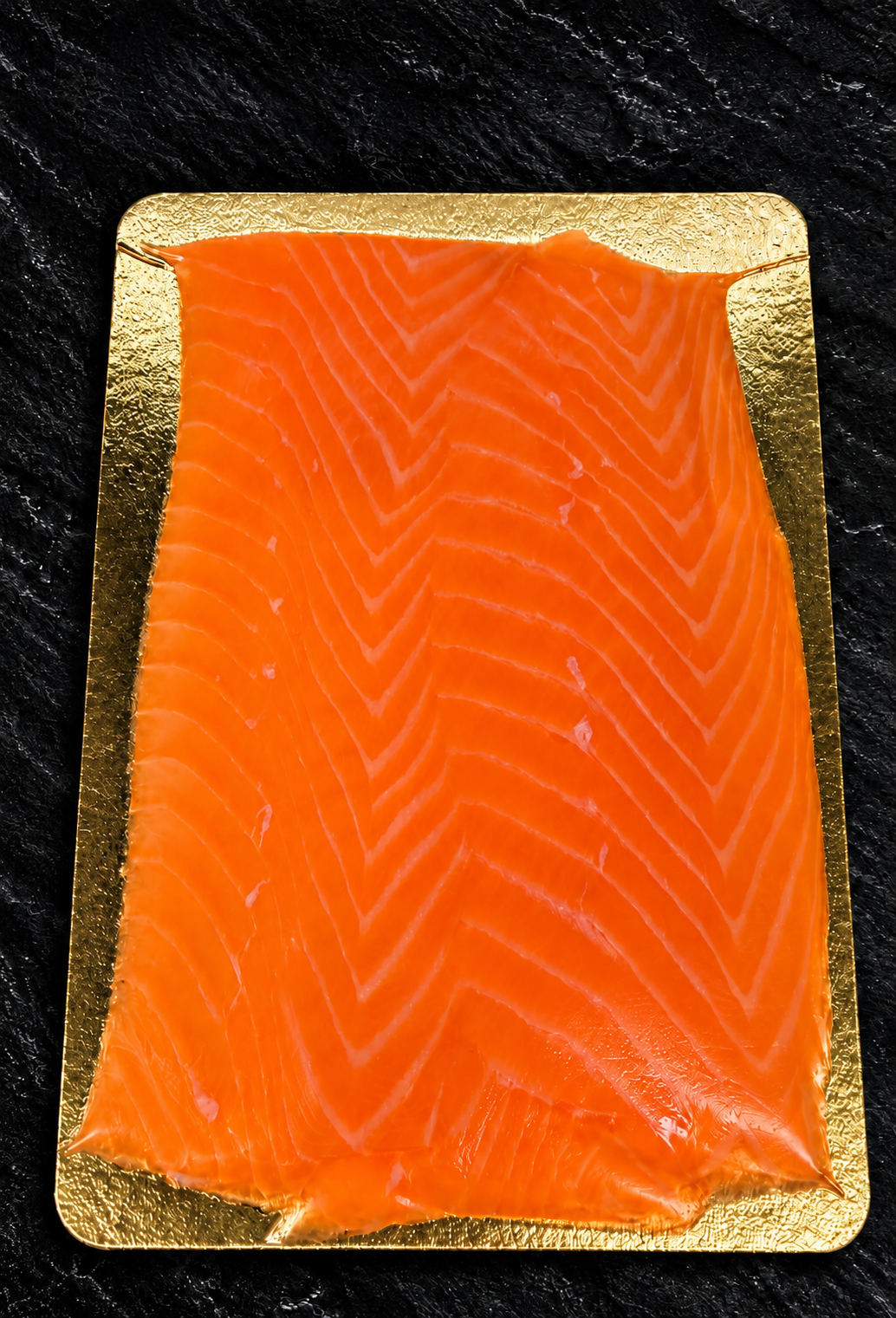 Langgesneden Koudgerookte Zalm – 100 gram | Diepgevroren