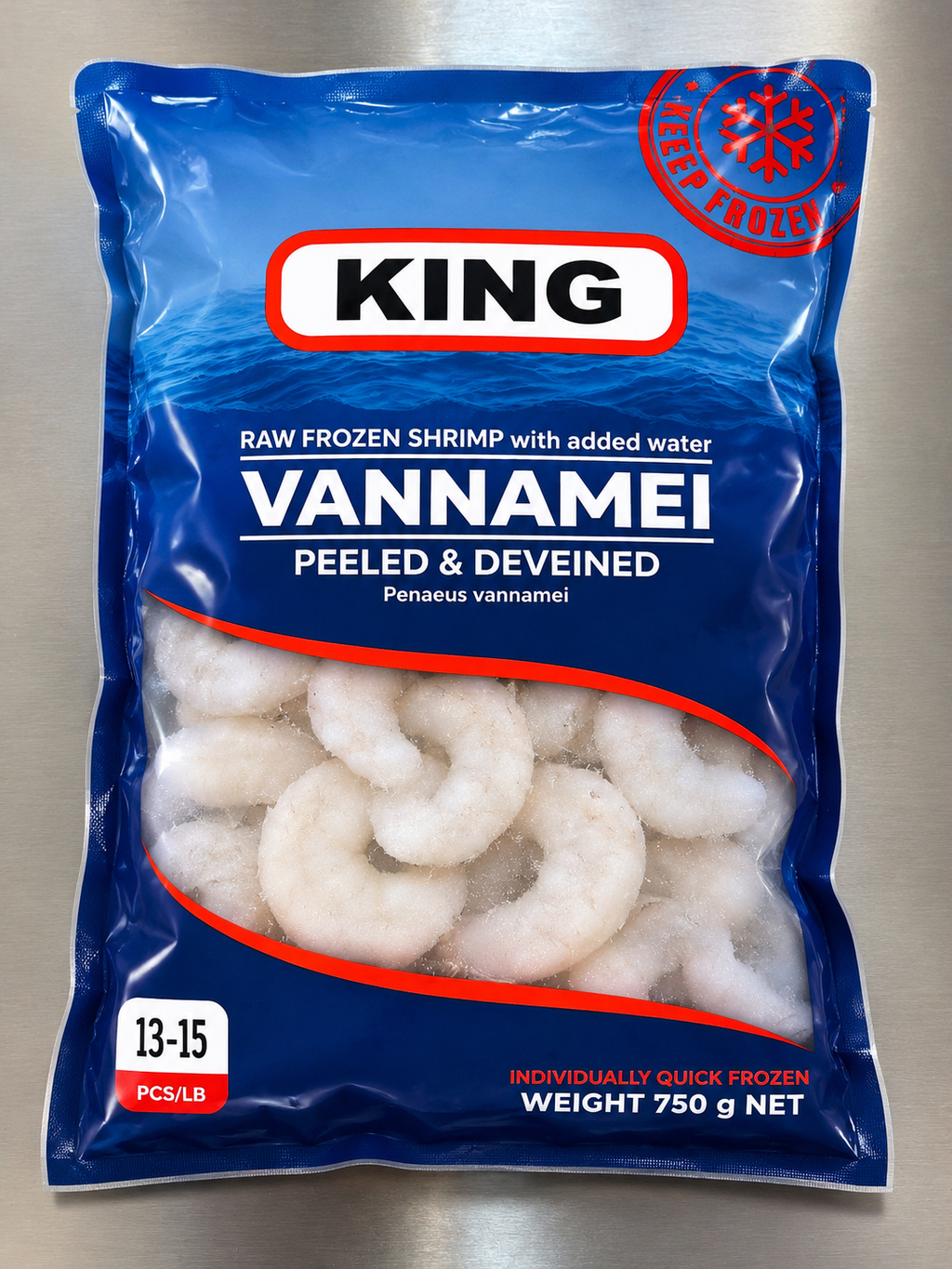 Premium Vannamei Garnalen Schoon – 1 kilo | Diepgevroren